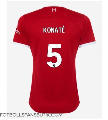 Liverpool Ibrahima Konate #5 Replika Hemmatröja Damer 2023-24 Kortärmad